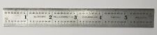 Vintage Starrett 6 Ruler Machinist Tool Tempered No. C604re Tool Old Rare