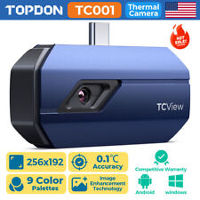 Topdon Tc001 Thermal Imager Infrared Imaging Camera Android App 256x192 40mk