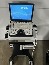 Ultrasound Machine Portable Ge Logiq E  Nextgen 2015 Three Transducers Warranty