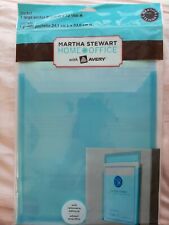 Martha Stewart Avery Vertical Wall Pocket Plastic Polyremovable Adhesive