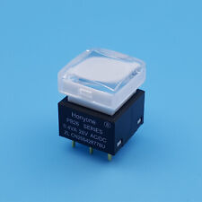 Pb26-13m Rgb Led Square Spdt Momentary Push Button Switch For Video Processor