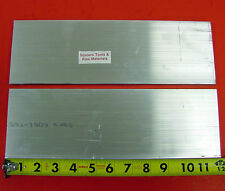 2 Pieces 14 X 4 Aluminum 6061 Flat Bar 12 Long T6511 New Mill Stock .25