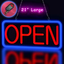 Large Led Open Sign Bright Neon Light For Restaurant Bar Pub Shop Store Business