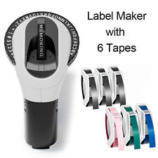 Phomemo Embossing Label Maker With 6 Label Tapes Organizer Xpress Pro Label