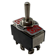 Heavy Duty Double Pole Momentary On Off On Metal Toggle Switch 20a 12v Fit 12