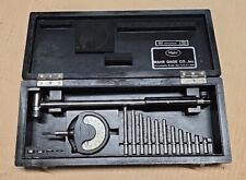 Mahr Compramess 2 To 4 Bore Gage Set .0001 Fully Jeweled In Wood Case