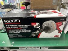 Ridgid K-45 Power Drain Cleaner With Autofeed Technology 34 - 2 12 E10033198
