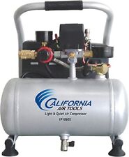 California Air Tools Cat-1p1060s Light Quiet Portable Air Compressor Silver