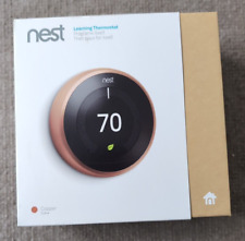 Nest 3rd Generation T3021us Learning Copper Programmable Thermostat