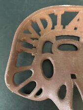 Indiana Implementtractor Seat Cast Iron Vintage Antique 1850-1920 Rare