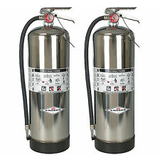 Amerex 240 2.5 Gallon Water Class A Fire Extinguisher 2 Pack