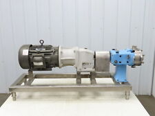 Waukesha Spx 030 U2 Positive Displacement Sanitary Pump 1.5 Tri-clamp 3hp 460v