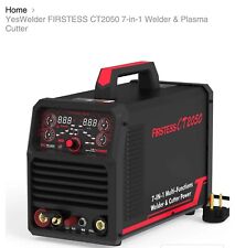 Yeswelder Firstess Ct2050 Tig Weldercutter With Acdc Pulse Tig Plasma Cutting