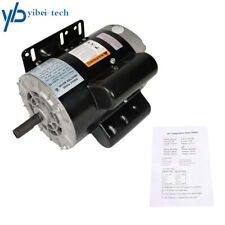 1 Phase 115-230 Volts 3 Hp 3450 Rpm Compressor Duty Electric Motor 56 Frame