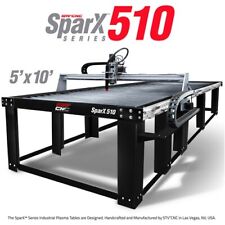 Stv Cnc 5x10 Plasma Cutting Table Sparx510 - Made In The Usa