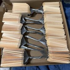 1000 Pc Box Blank Manila Card Stock Inventory Tags 3 34 X 1 78 Attached Wire