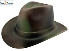 Occunomix Western Cowboy Hard Hat With Ratchet Suspension - Textured Camo