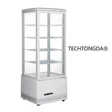 Techtongdacommercial Refrigerator Cake Display Case 25.8gal Capacity Volume
