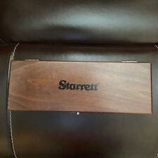 Sterrett Wooden Boxes. For 448-6 Vernier Depth Gage. Boxes Only.
