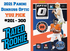 2021 Donruss Optic Football Cards Rated Rookies Parallels 201-300 - You Pick