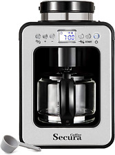 Automatic Coffee Maker With Grinder Programmable Grind And Brew Coffee Machine