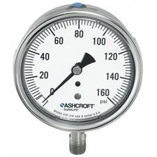 Ashcroft 251009swl02l1000 Pressure Gauge 0 To 1000 Psi 14 In Mnpt