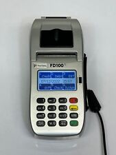 First Data Fd100ti Silver Credit Card Terminal - Power Cord