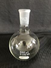 Pyrex 500ml Glass Single Neck Round Bottom Boiling Flask 2440 Joint 4320-500