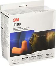 3m 1100 Uncorded Disposable Foam Ear Plugs - 200box