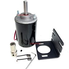 12v Permanent Magnet Dc Motor 30w 3500rpm High Speed Cwccw Electric Gear Motor
