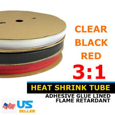 3 1 Heat Shrink Tubing With Adhesive Marine Grade Waterproof Wire Wrap Us