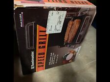 Nos New Vintage Mid Century Toastmaster Speed Grill Electric Griddle Model 2007