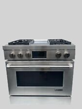 Jennair Pro-style 36 Dual-fuel Range With Griddle And Multimode Convection .