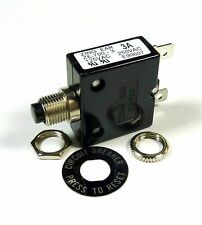 Philmore 3 Amp Push Button Manual Reset Thermal Circuit Breaker 50v Dc 250v Ac