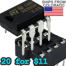 20 For 11 Ne555 Timer Ic Integrated Circuit Ne555np Ttl Arduino Rasberry Pi