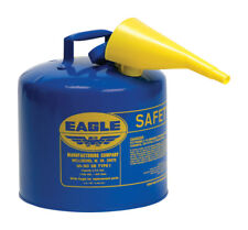 Eagle Ui-50-fsb Steel 5 Psi 5 Gal. Capacity Safety Gas Can 13.5 Hx12.5 Dia. In.