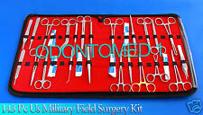143 Pc Us Military Field Minor Surgery Surgical Veterinary Dental Instrument Kit
