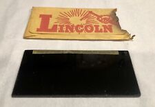 Vintage Lincoln Super-visibility Shade 11 Welding Plate Lens