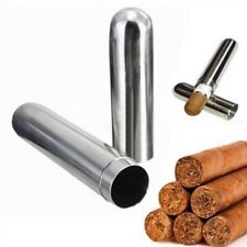 Metal Cigar Tube Case Cigarettes-tobacco Holder Container Pocket Box Storage