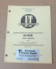 Oliver It Shop Service Manual 77088099gmtc950990995 Manual No. O-13
