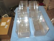 Acrylic Display Cases For Collectibles Lot Of 4