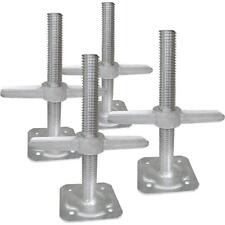Metaltech Scaffolding Platform 12 Leveling Jacks Galvanized Steel 4-pack