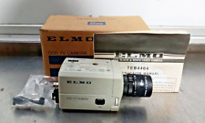 Elmo Teb4404 Bw Ccd Tv Surveilence Camera 12vdc 24vac W Kowa F1.4 6mm Ii Lens