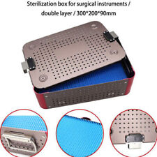 Aluminium Sterilization Traycase Medical Surgical Instruments Disinfection Box