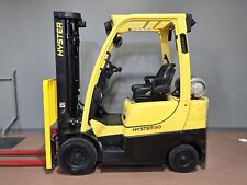 2017 Hyster S50ct Psi Lpg 3 Stage Mast 5000 Lb Cushion Tire Forklift Yale