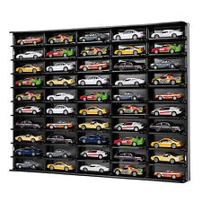 164 Scale Car Display Case Diecast Display Case Storage Cabinet Shelf Wallmount