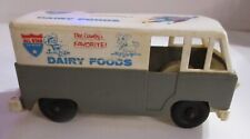 Rare Vintage 1950s All Star Dairy Foods Superman Advertising Bank Truck Htf