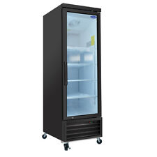 28 Commercial Display Glass 1 Door Merchandiser Refrigerator With Led Lighting