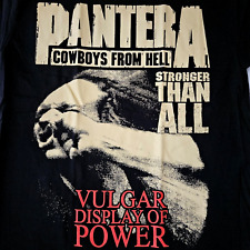Free Same Day Shipping Classic Pantera Vulgar Display Cowboys From Hell Xl