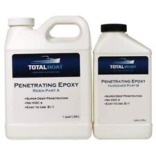 Clear Penetrating Epoxy Wood Sealer Stabilizer For Rot Repair And Restoration Qt